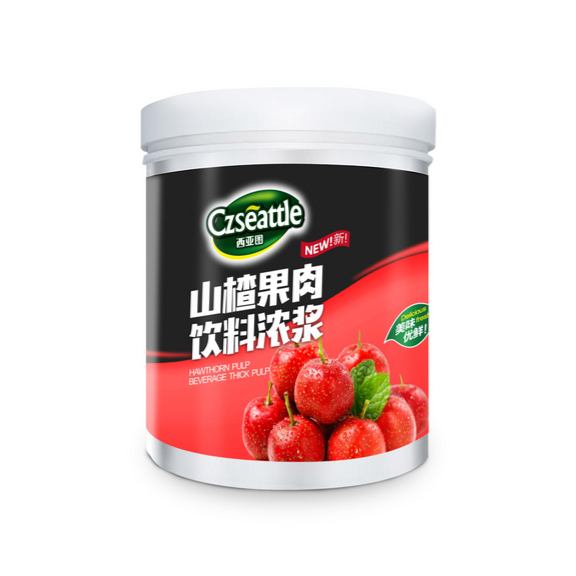 河南英的食品有限公司山楂果肉飲料濃漿